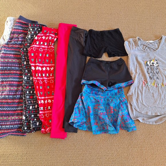 Size 8 Girls Bottoms, 10-Piece Lot, Urban Kids/Triple Flip etc. - Picture 1 of 2